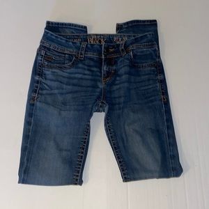 Buckle Black Fit Number 53 Size 27 X 32 Blue Skinny Jeans